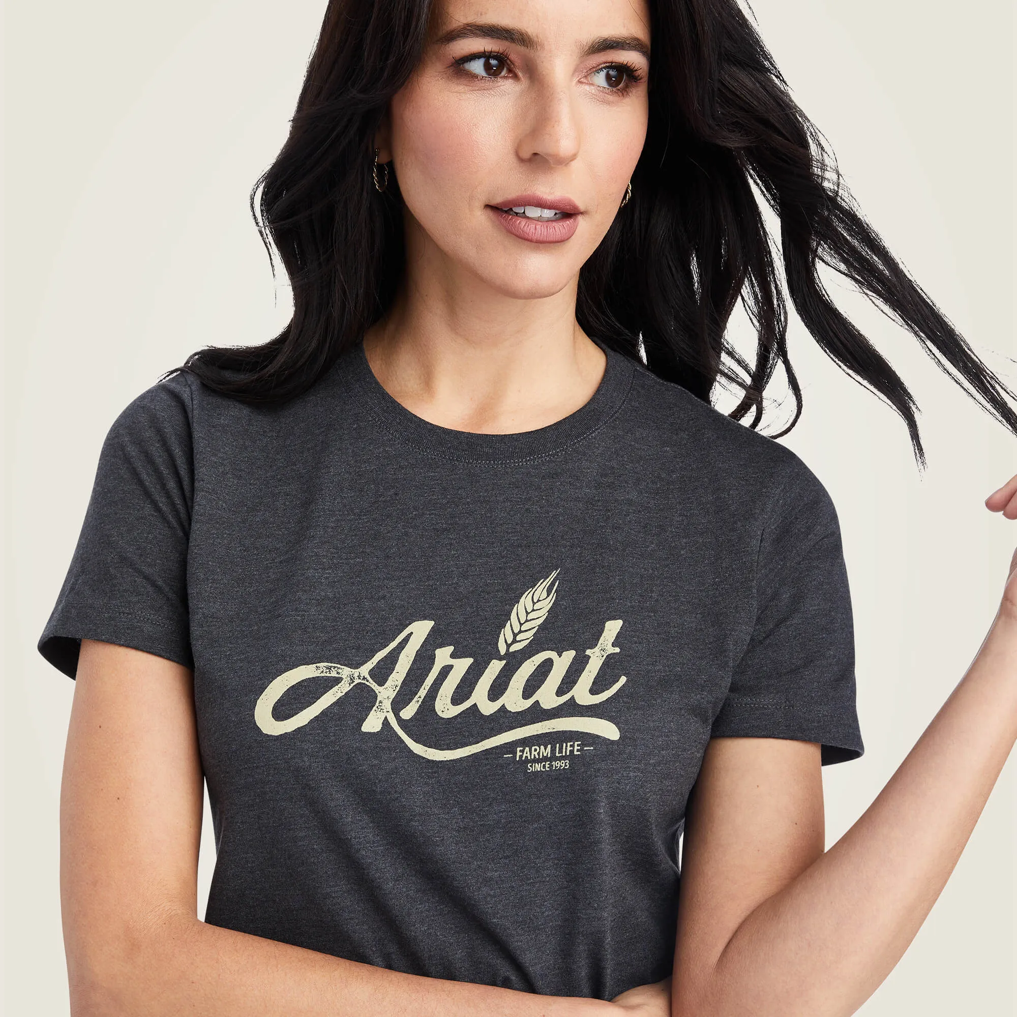 10042722 Women's Wheat Script Tee by Ariat