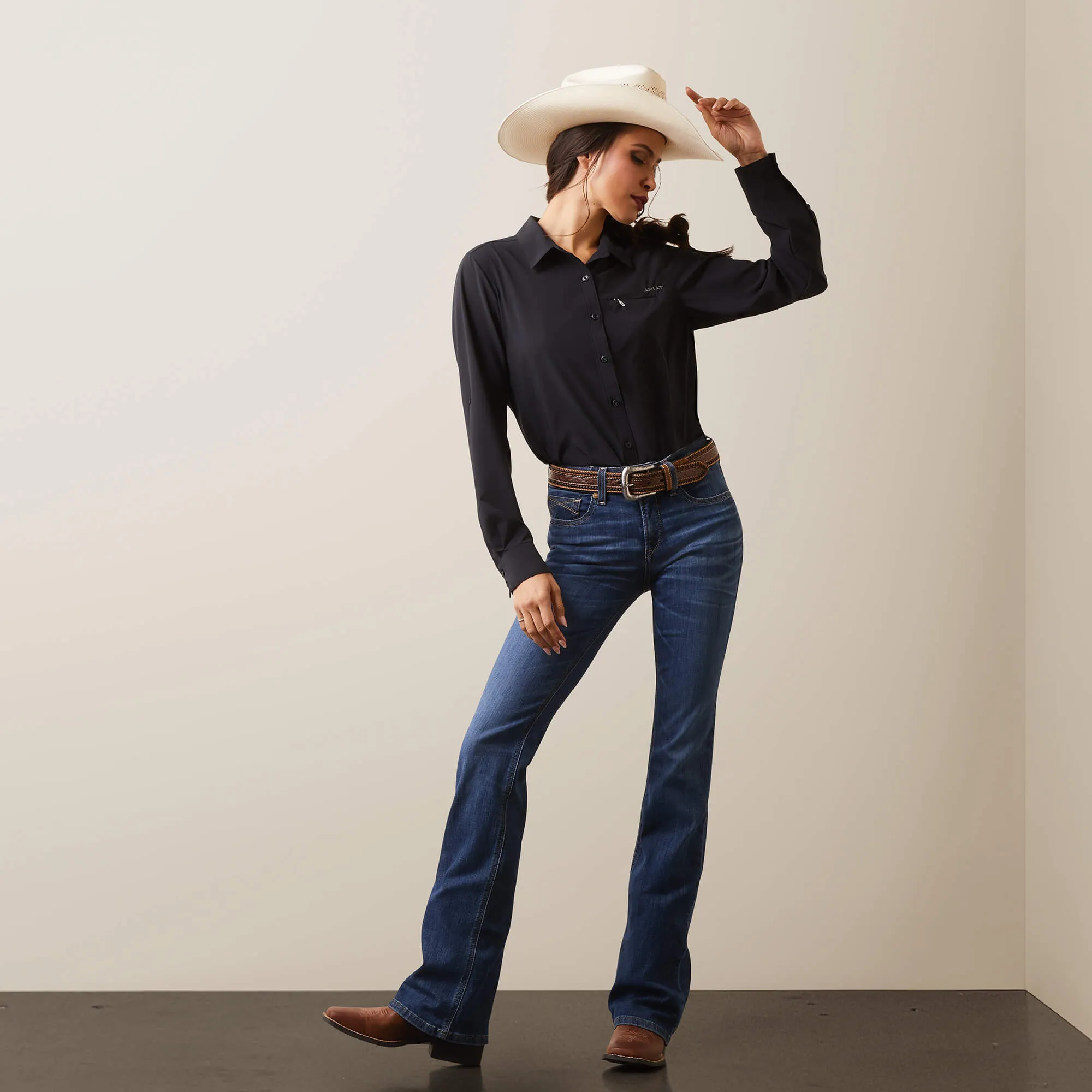 10043494 Women's VenTek Long Sleeve Shirt by Ariat