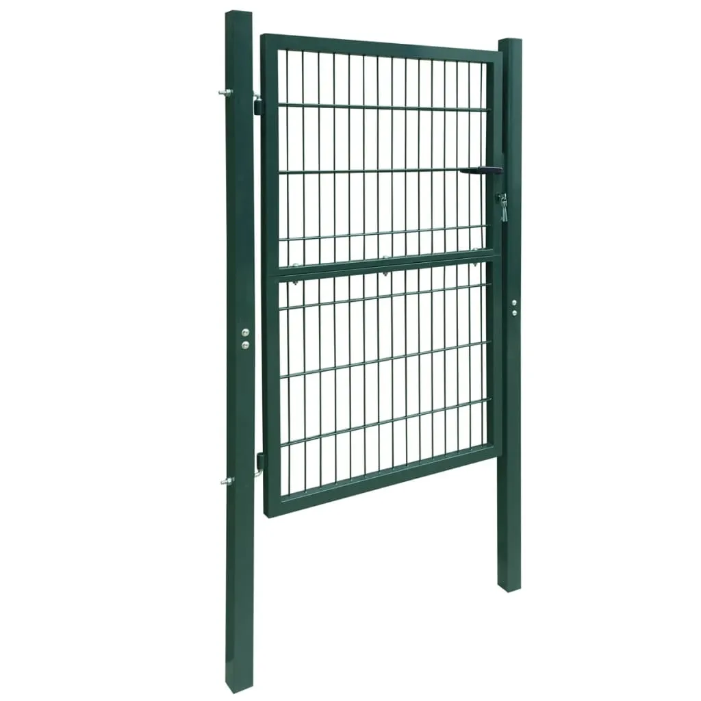 2D Fence Gate (Single) Green 106 x 230 cm