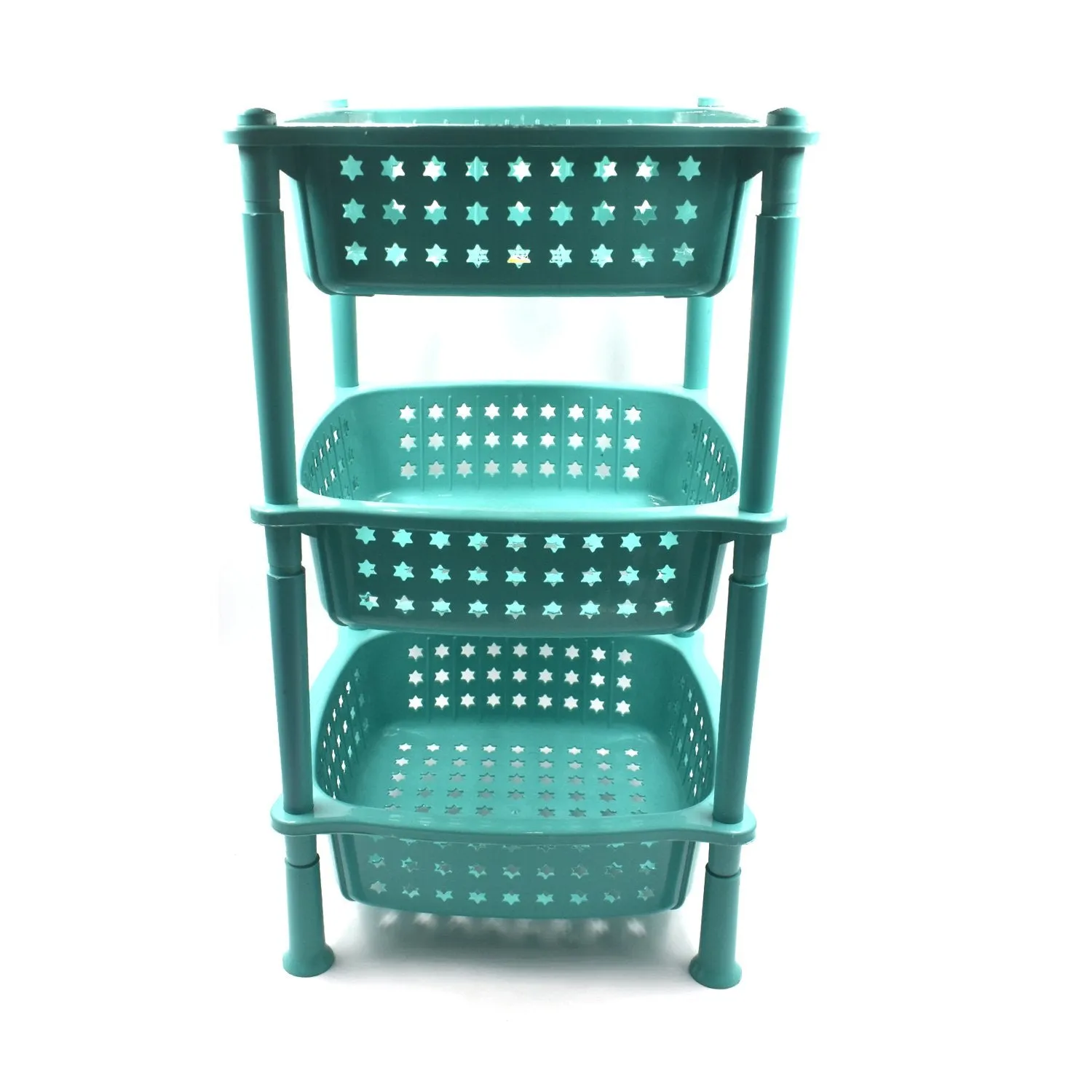 3 layer round Kitchen Trolley Basket ( MOQ :- 6 Pc)