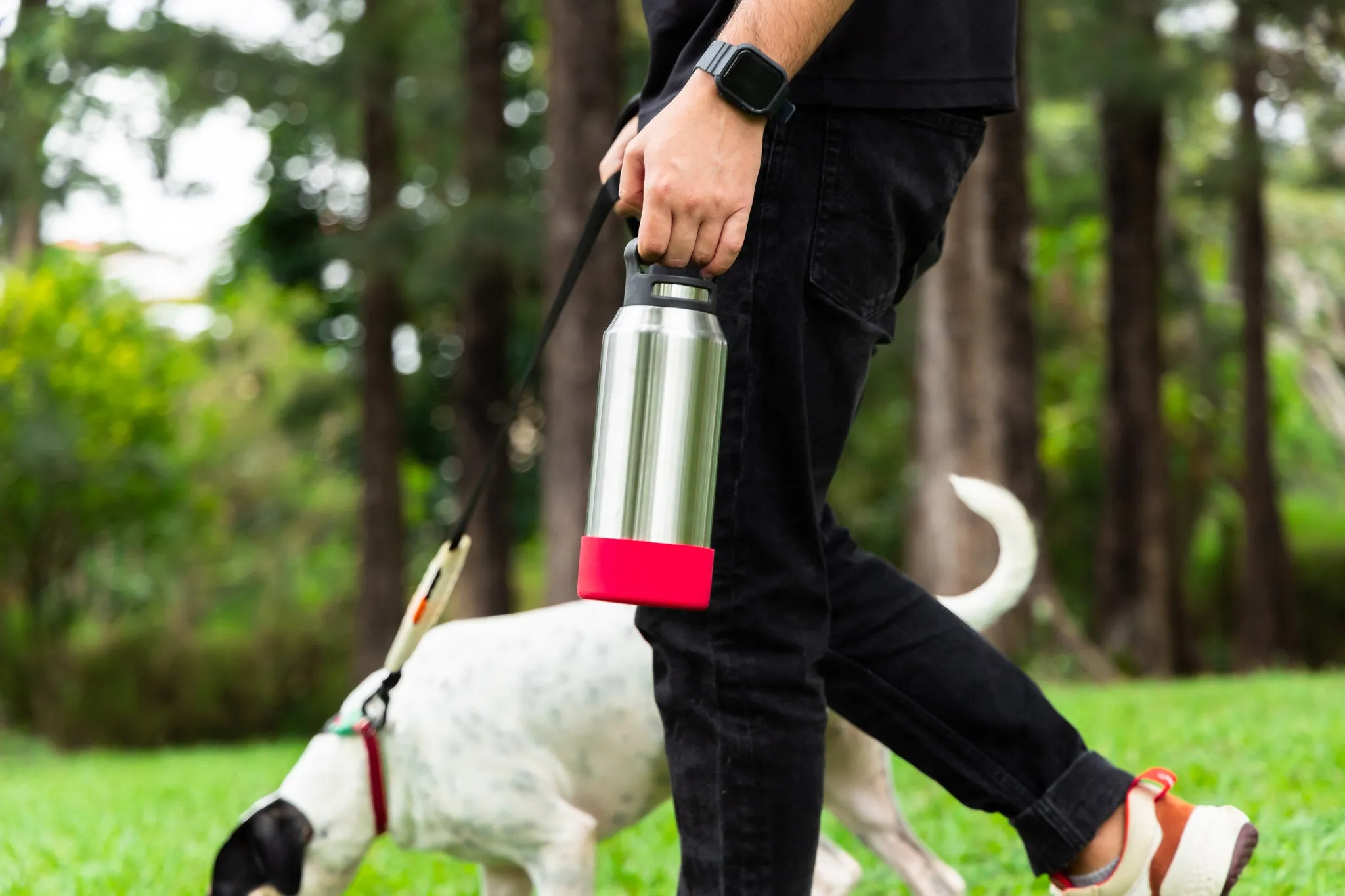 32 oz Growler Bottle w/Silicone Bowl