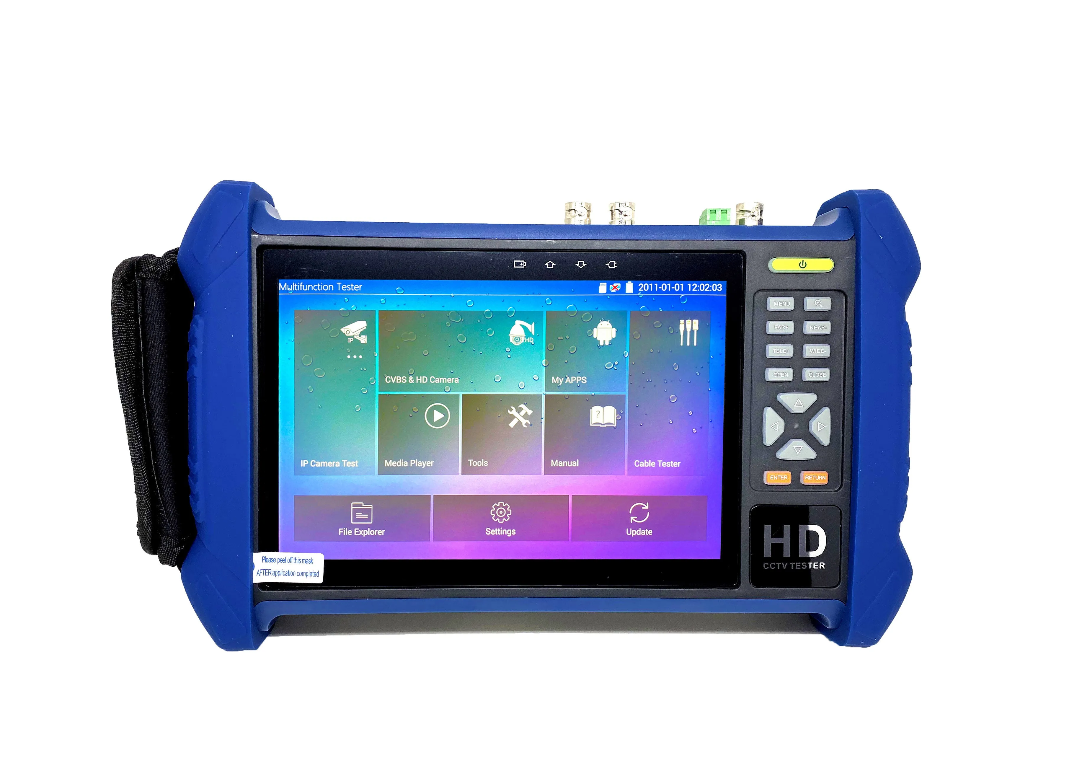 7 inch Professional Multi-functional CCTV Tester Monitor, Retina Display