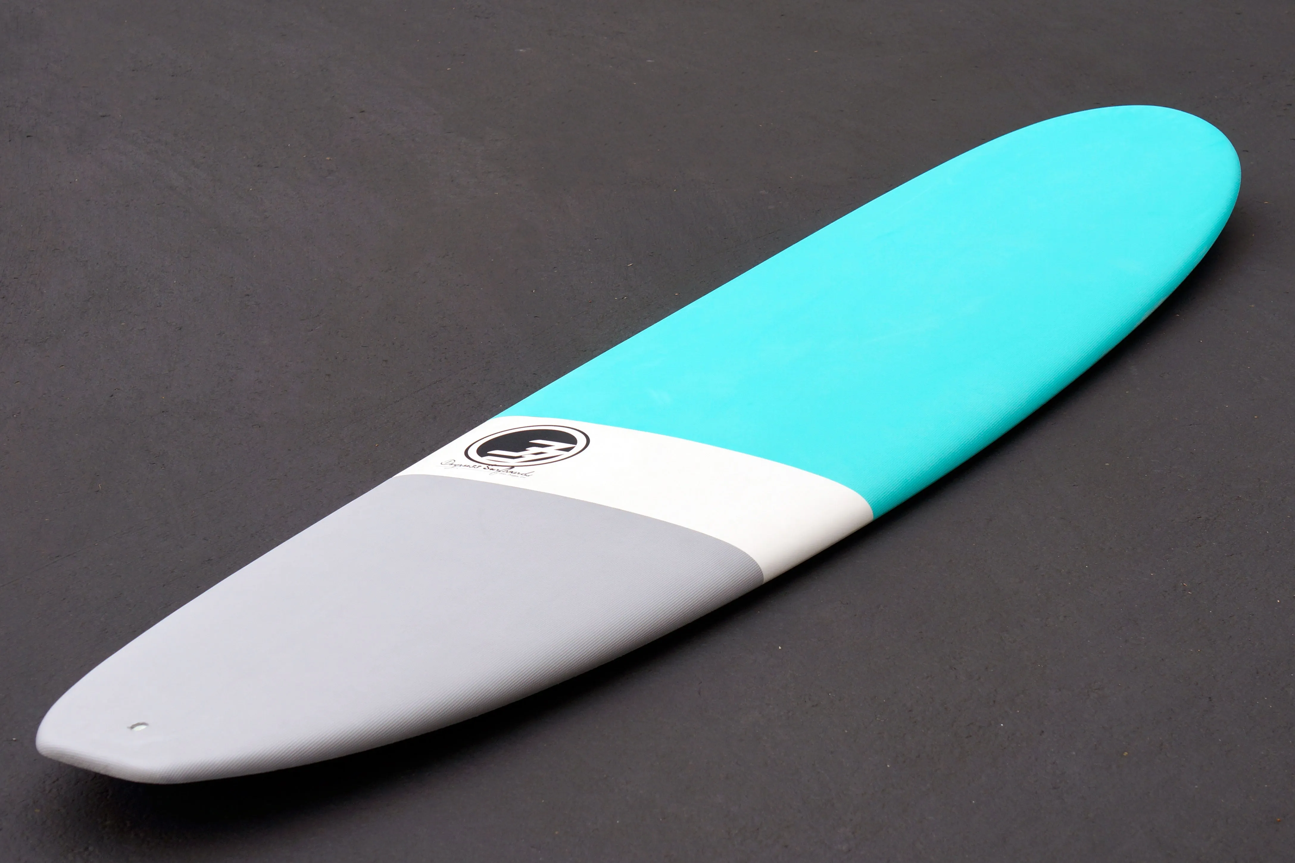 9' Ultimate Longboard Surfboard Aqua Dip (Hybrid Epoxy Softtop)