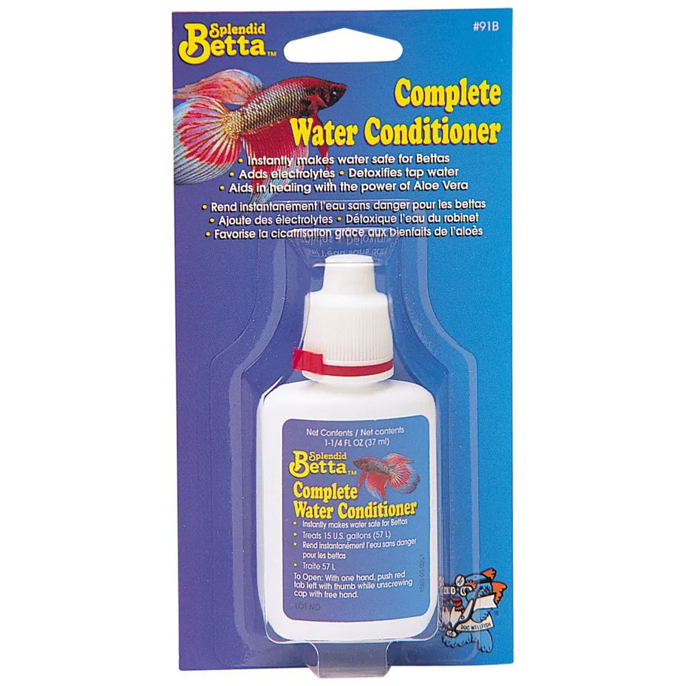 API - Splendid Betta Complete Water Conditioner - 1.25 fl. oz. (37 ml)