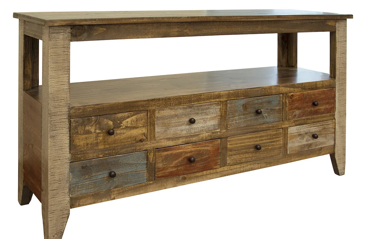 Bayshore 8 Drawer Console Table / TV Stand