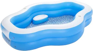 Bestway Splashview Family Pool (8'10" x 6'6" x 20"/2.70m x 1.98m x 51cm)