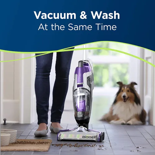 Bissell Crosswave Pet Pro Premier All in One Wet Dry Vacuum Cleaner and Mop for Hard floors and Area Rugs