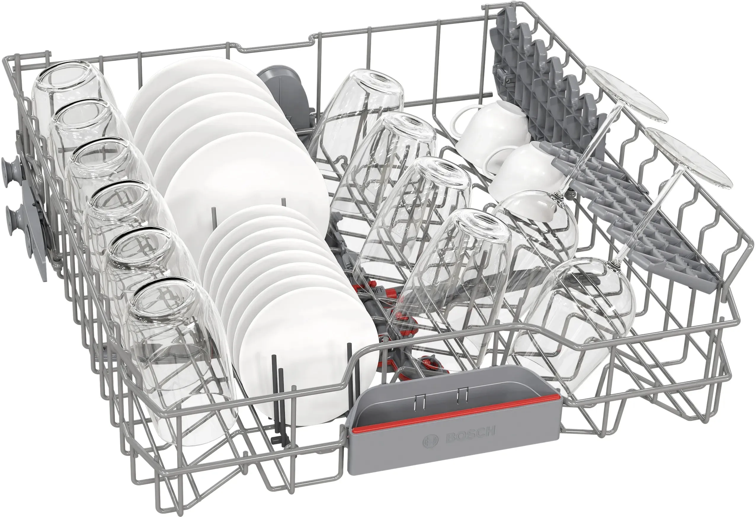 Bosch SMV6HMX01I Serie | 6 Fully Integrated in Built Dishwasher, 60 cm 15 Place Setting Dishwasher