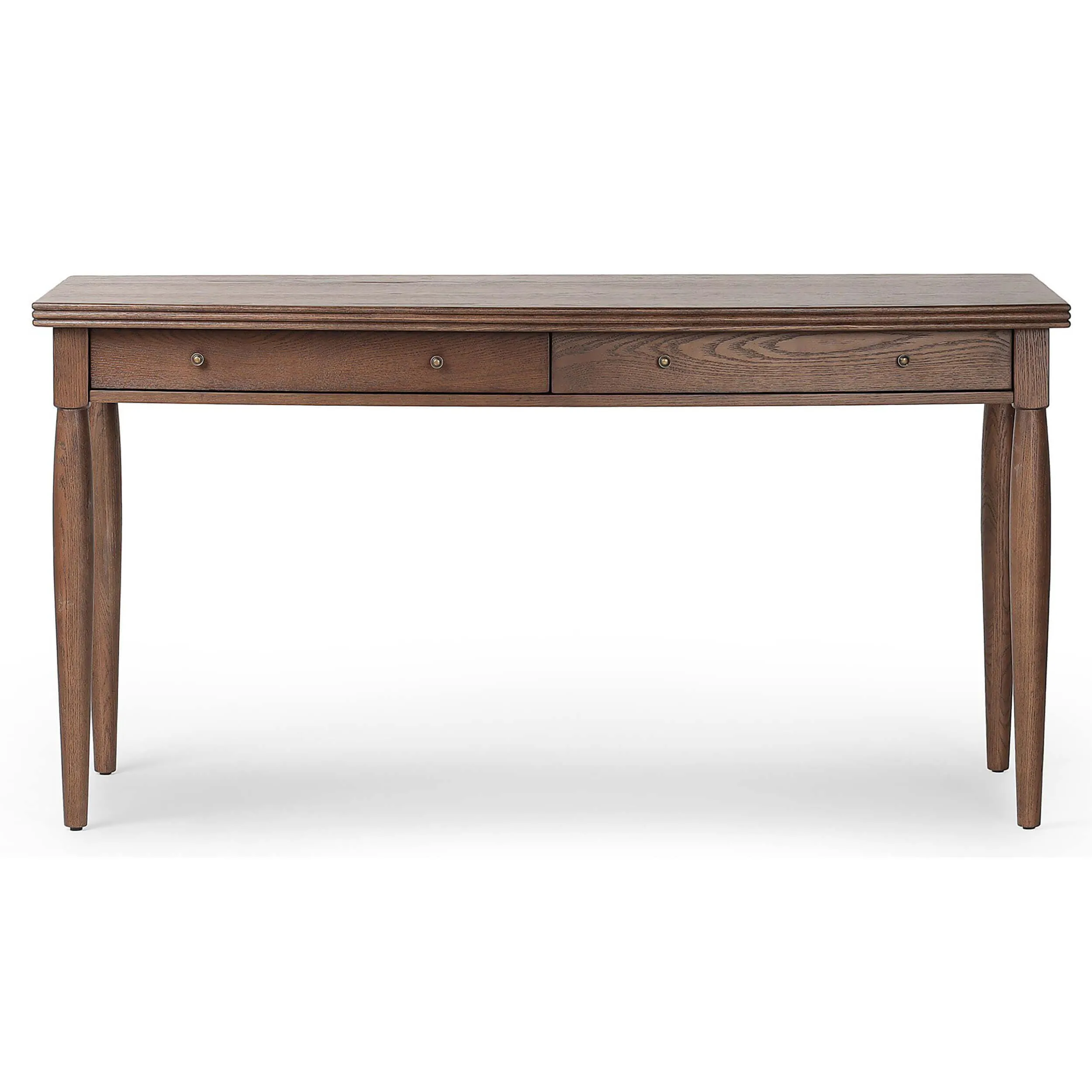 Bowfront Desk, Drifted Oak