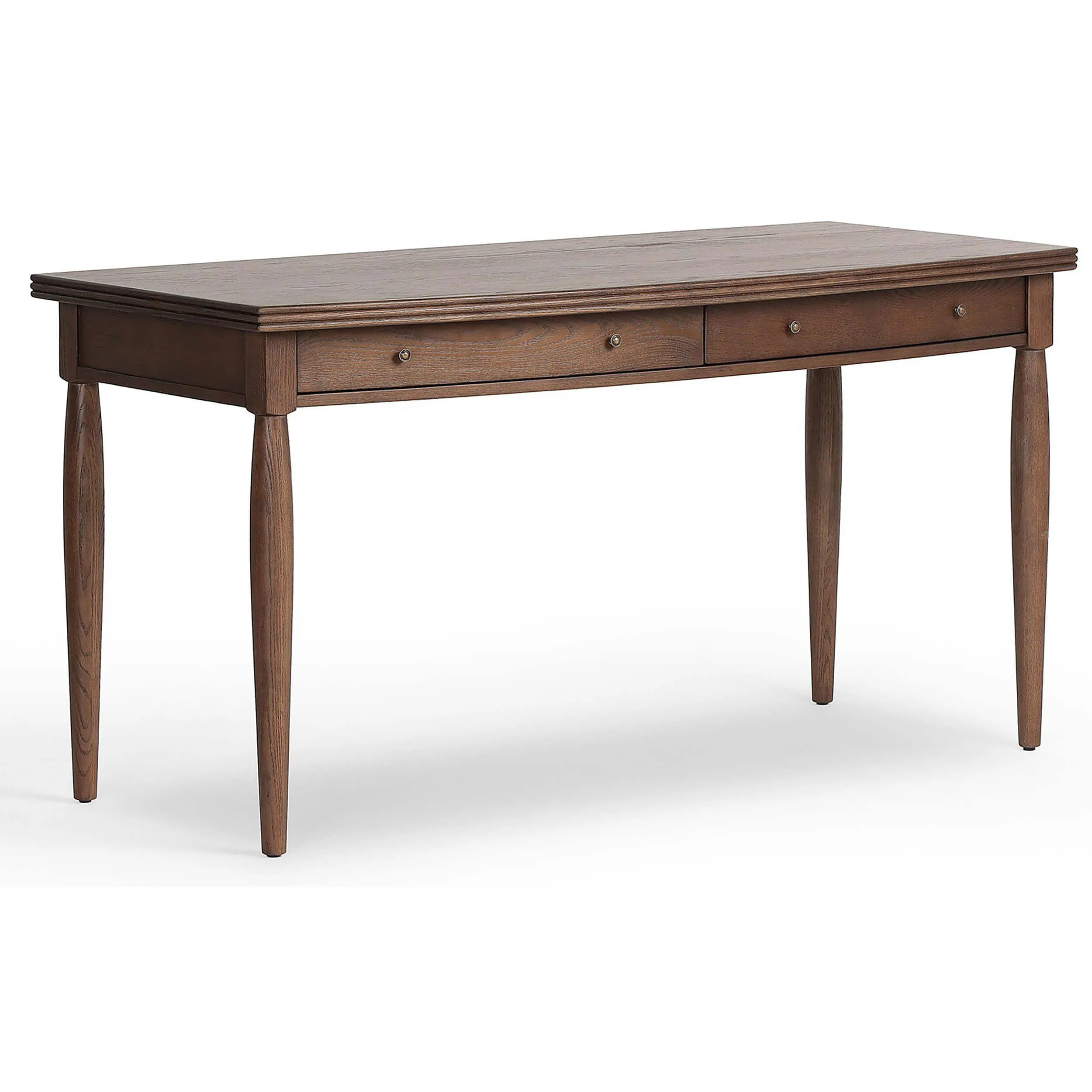 Bowfront Desk, Drifted Oak