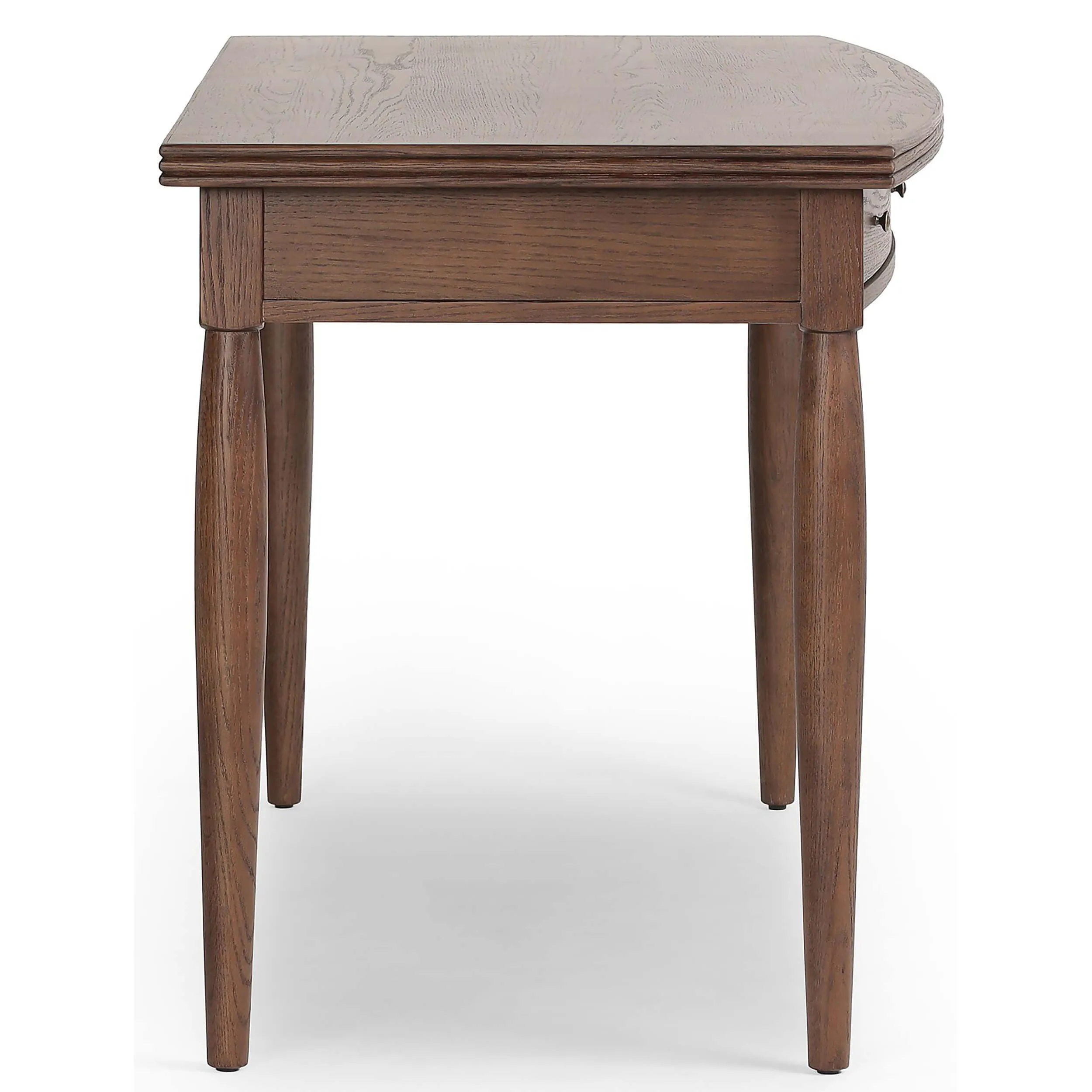 Bowfront Desk, Drifted Oak