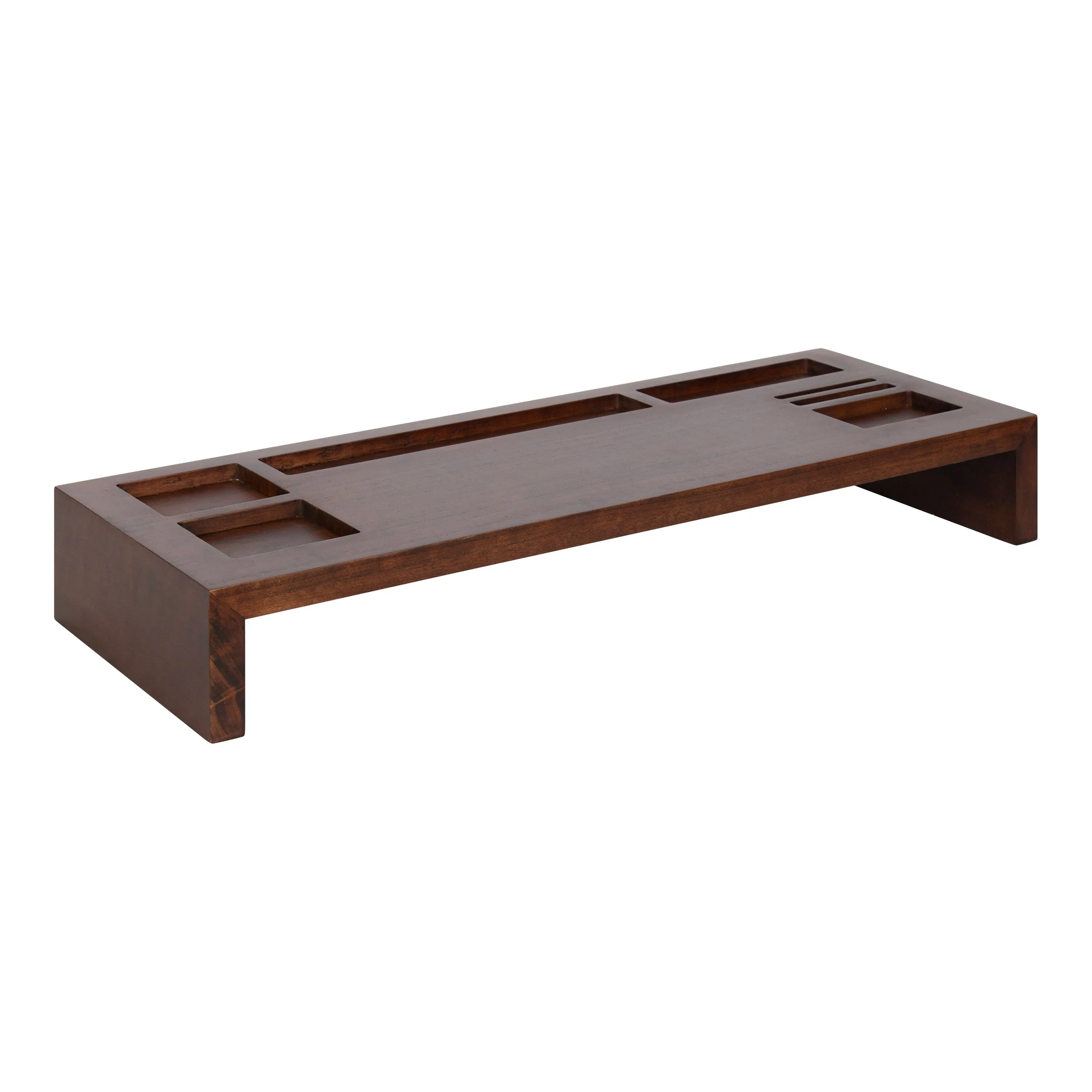 Briggs Desktop Wood Monitor Stand