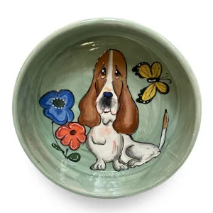 Butterfly Whisperer Basset Bowl