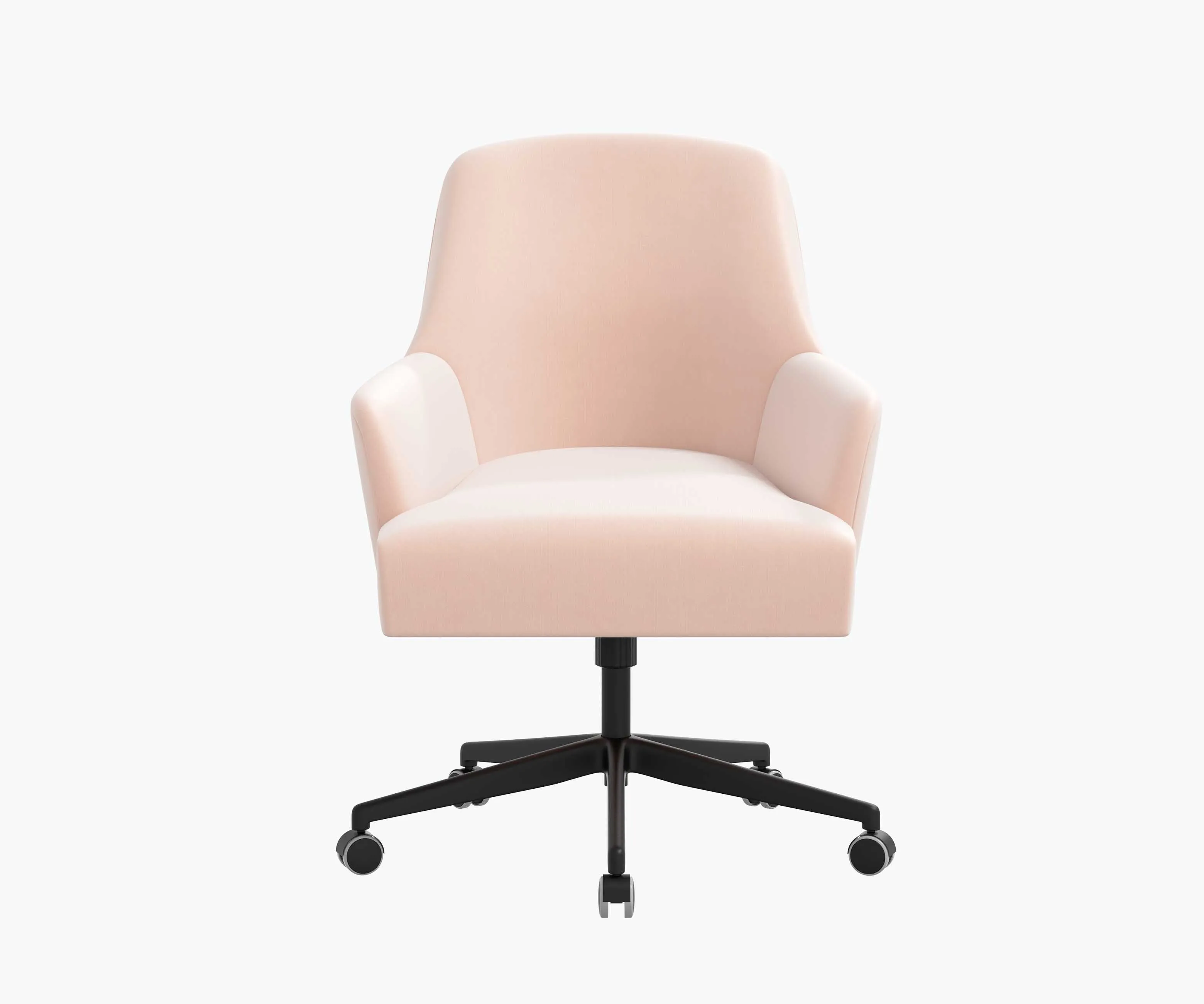 Cambridge Desk Chair - Blush Velvet