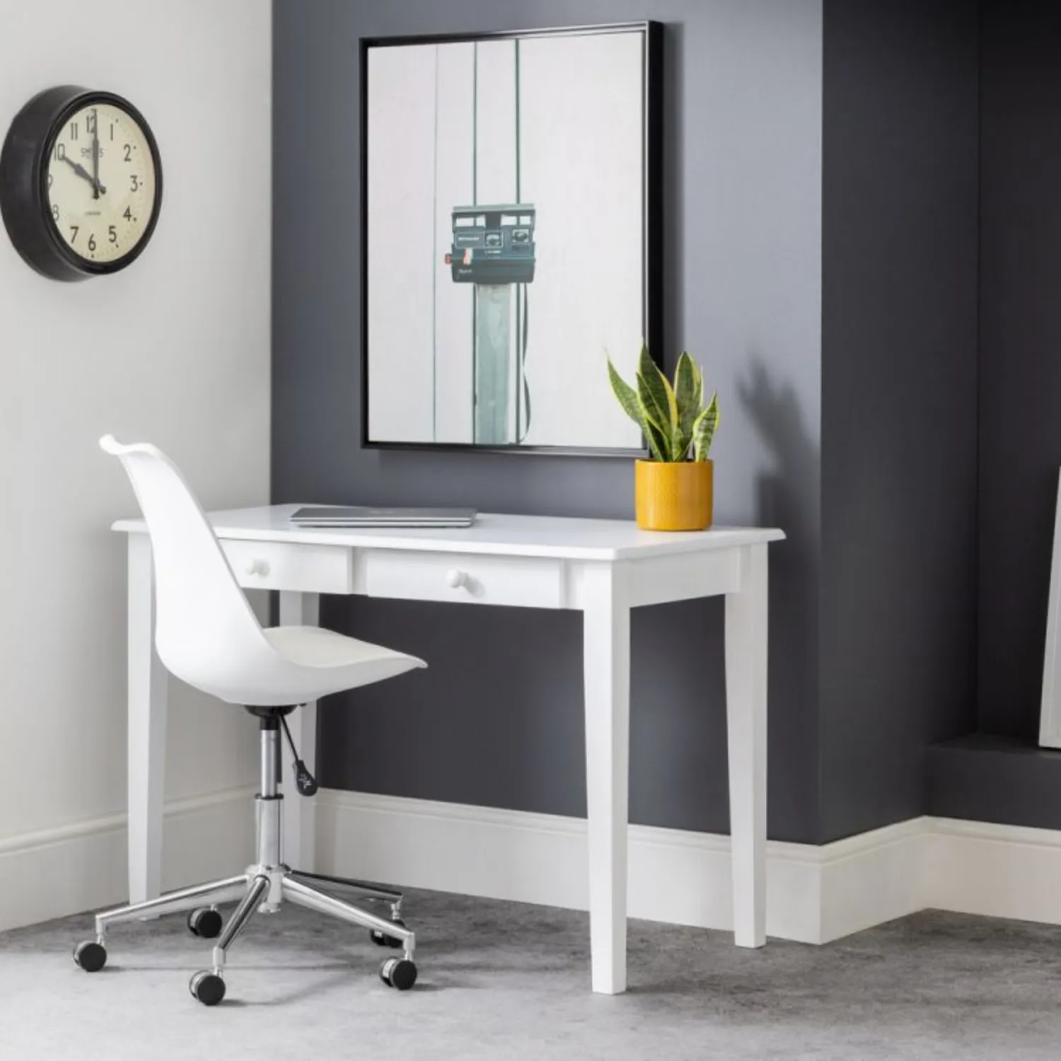 Carrington Office Desk White