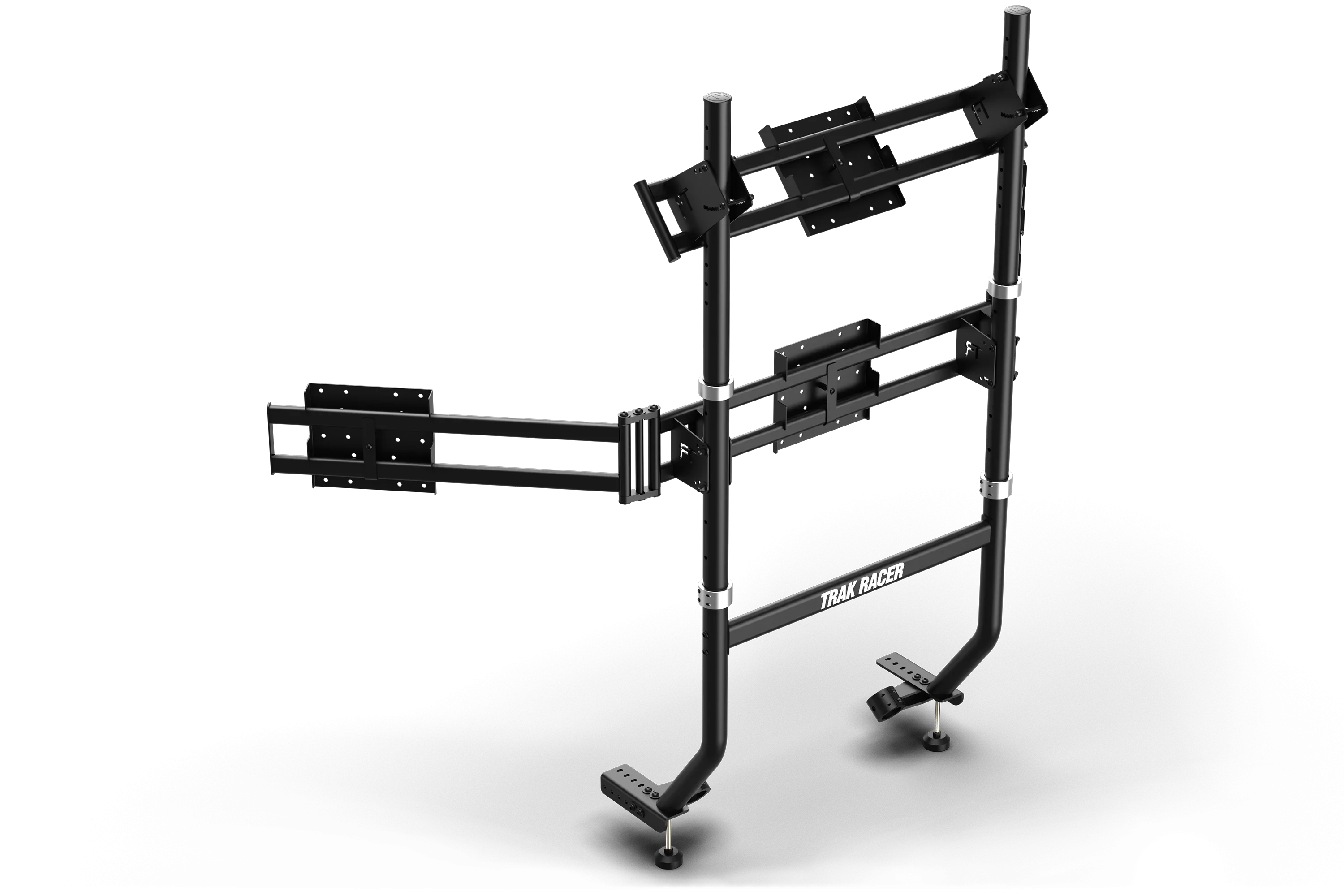 Cockpit-Mounted Quad Monitor Stand for Trak Racer TR8 PRO