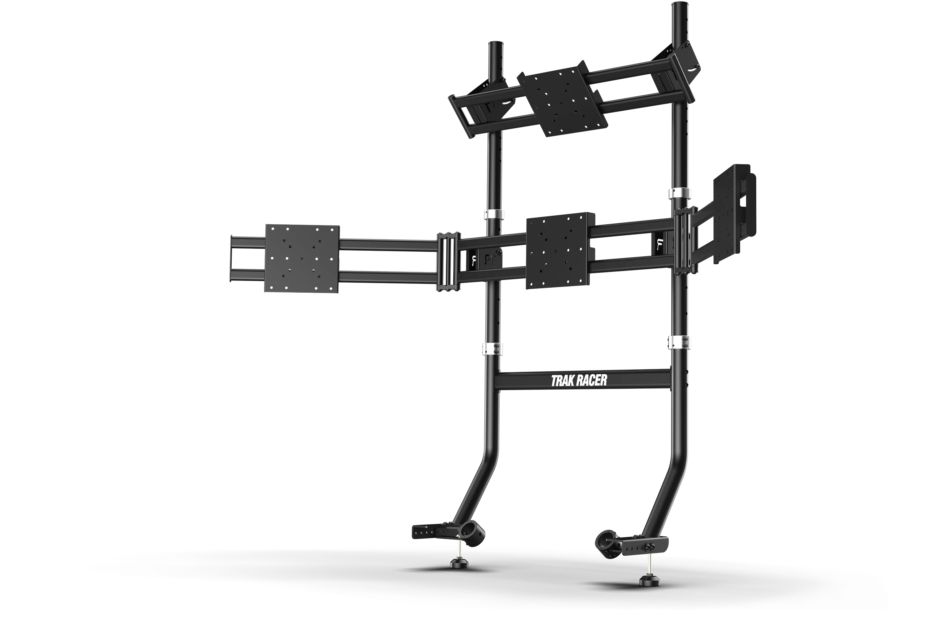 Cockpit-Mounted Quad Monitor Stand for Trak Racer TR8 PRO