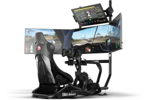 Cockpit-Mounted Quad Monitor Stand for Trak Racer TR8 PRO