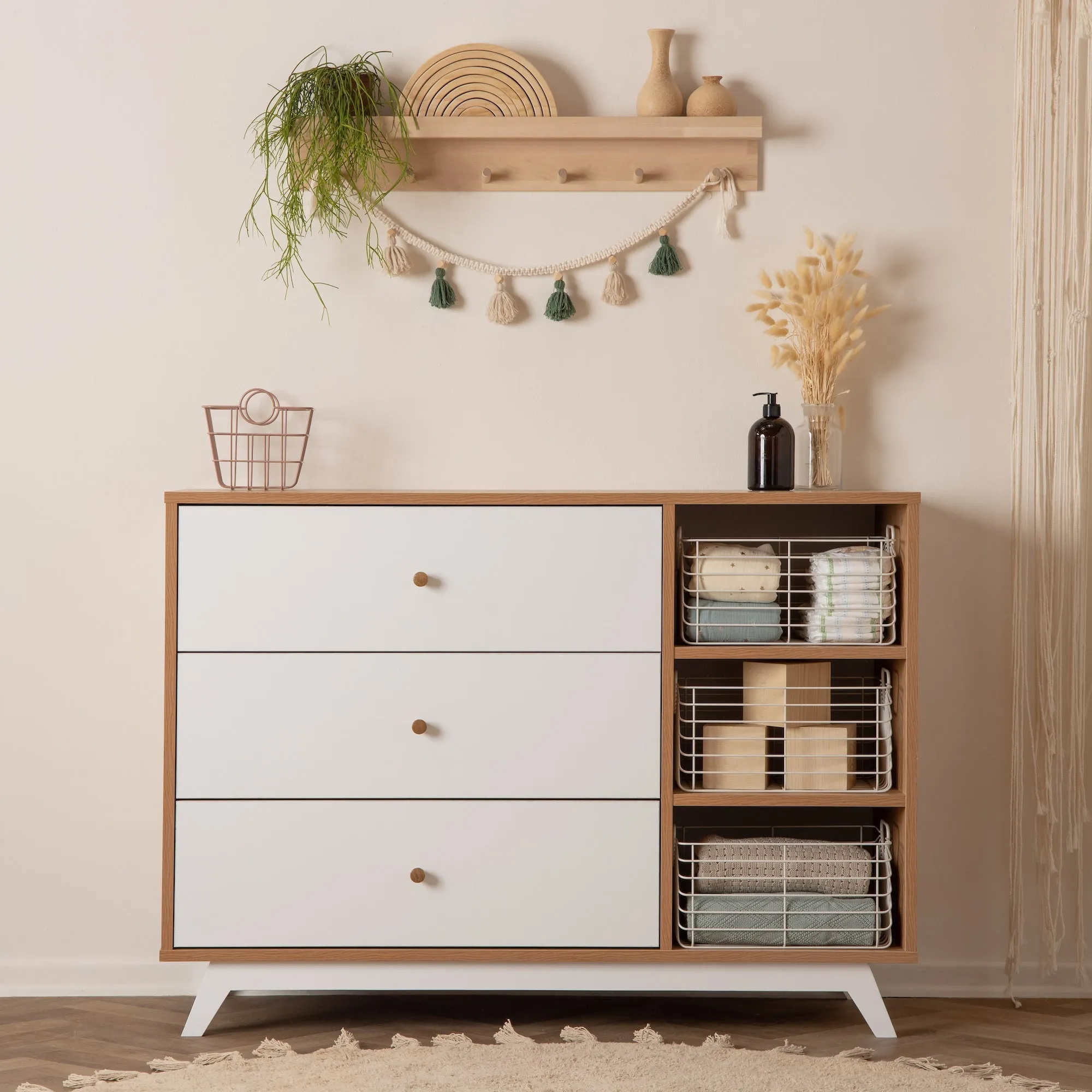 dadada Central Park 3-Drawer Dresser 2.0