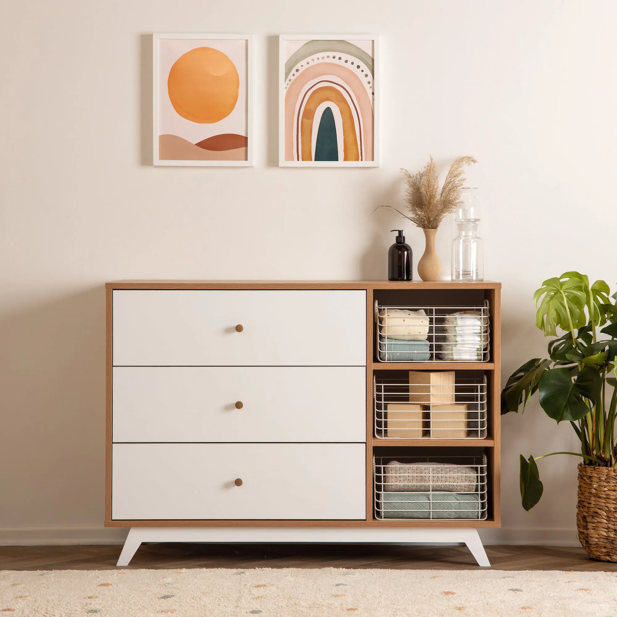 dadada Central Park 3-Drawer Dresser 2.0