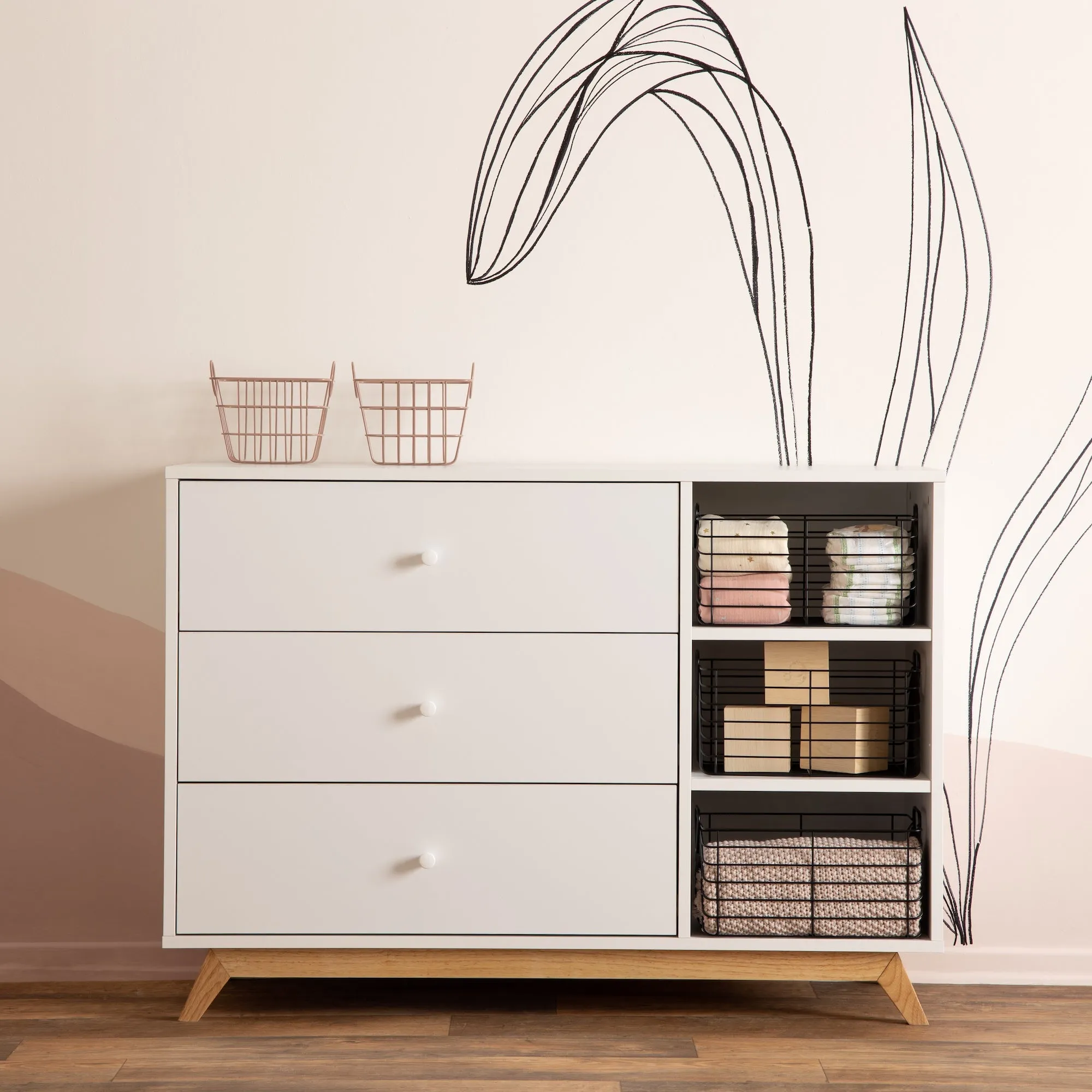 dadada Central Park 3-Drawer Dresser 2.0