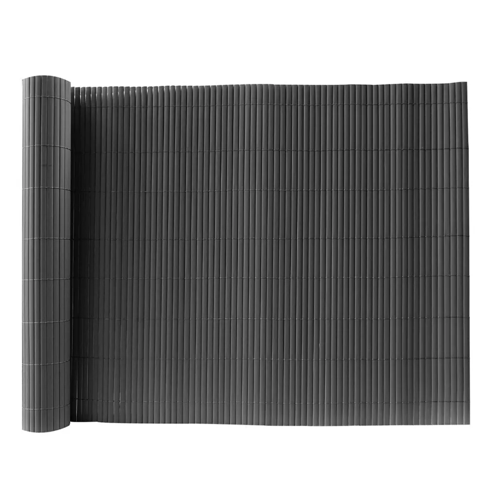 Dark Grey Garden Fence Outdoor Privacy Screen