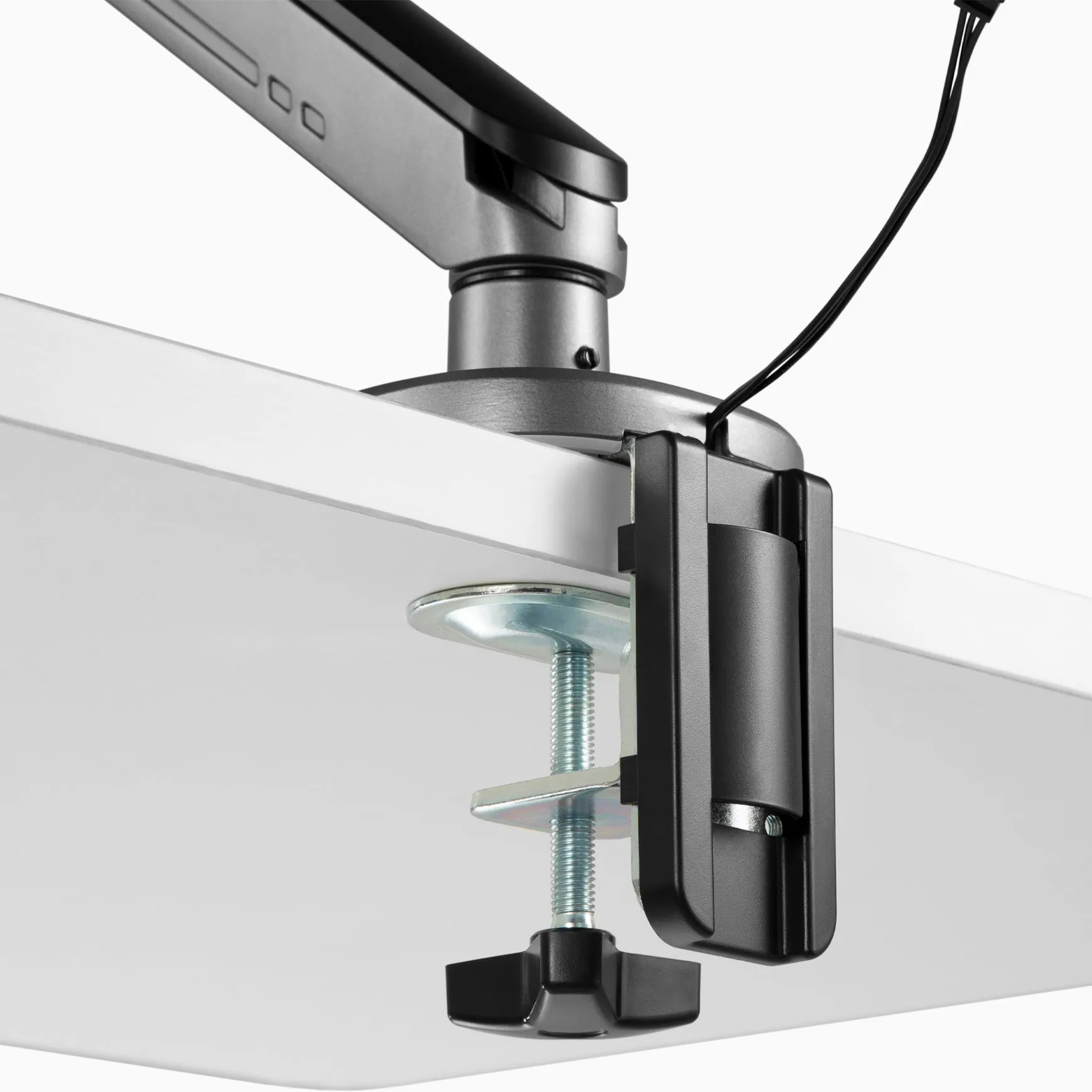 Desky Single LED Monitor Arm