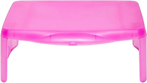 Dial Industries 706FP Deluxe Folding Lap Desk Tray Pink