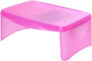 Dial Industries 706FP Deluxe Folding Lap Desk Tray Pink