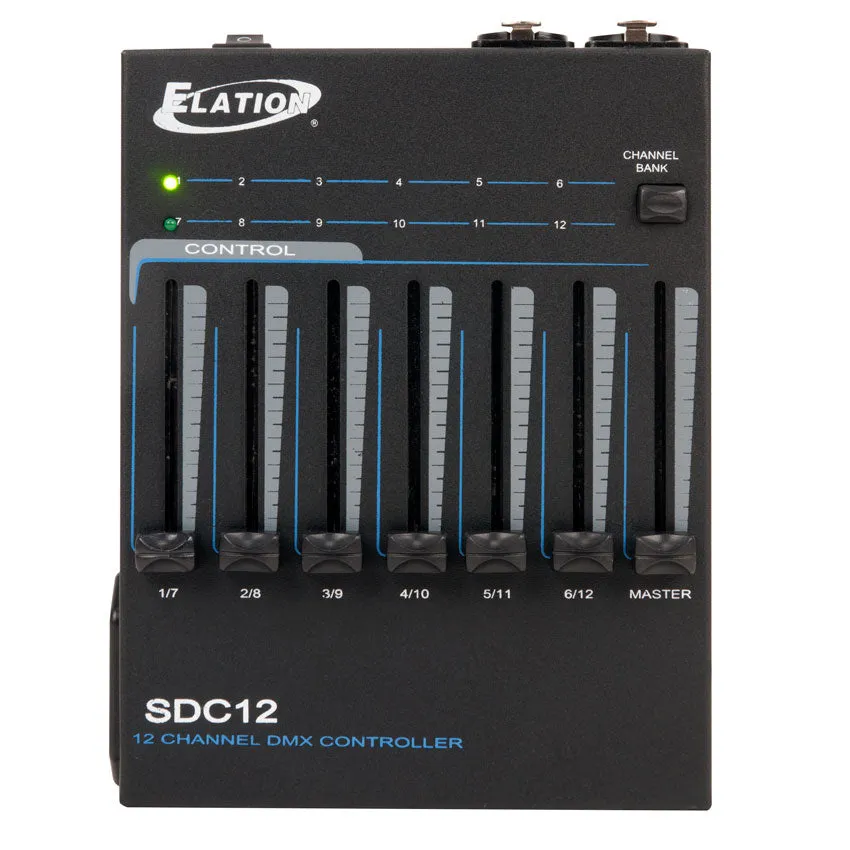 ELATION SDC12 12-CHANNEL COMPACT DMX CONTROLLER