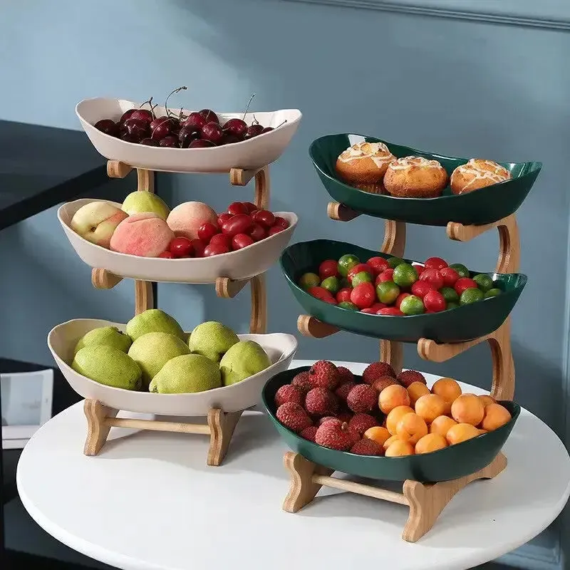 Fruitful Delights: Orchard Tiered Fruit Tower