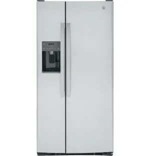 GE GSS23GYPFS 23.0 Cu. Ft. Side-By-Side Refrigerator in Fingerprint Resistant Stainless