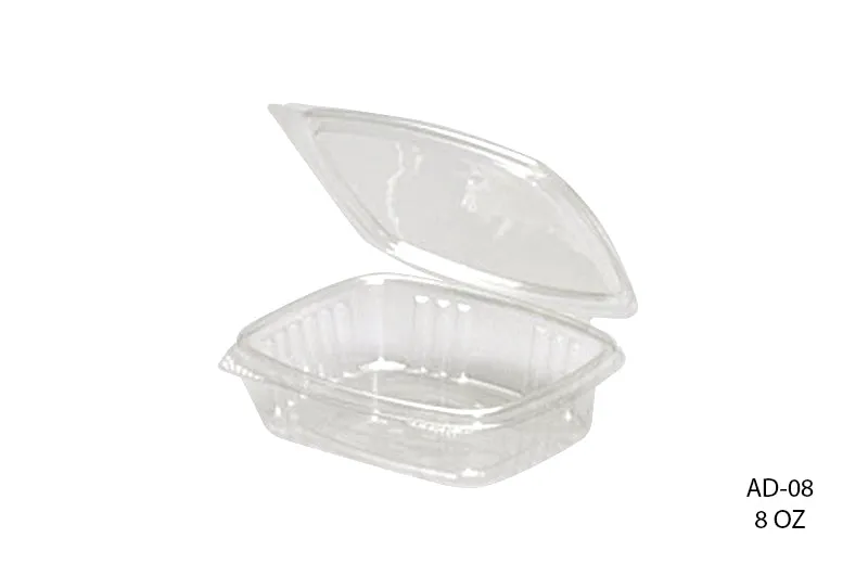 HINGED SALAD CONTAINERS