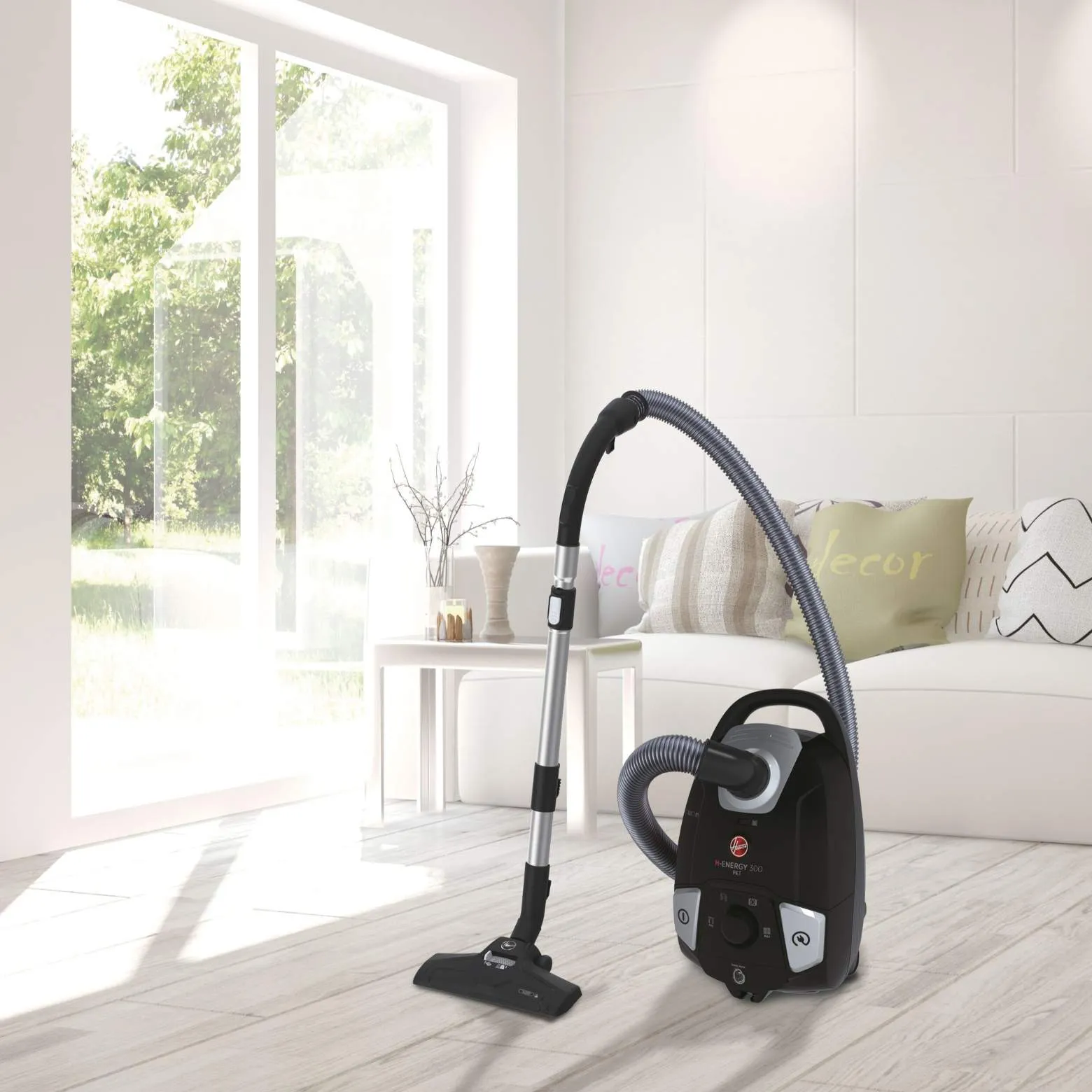 Hoover Bagged Cylinder Vacuum Cleaner - H-ENERGY 300 Pet