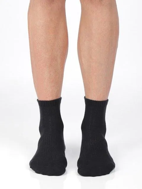 Jockey Unisex Ankle Length Socks - Black