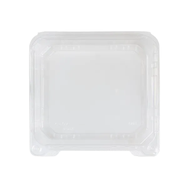 Karat 8''x8'' PET Plastic Hinged Containers - 250 pcs