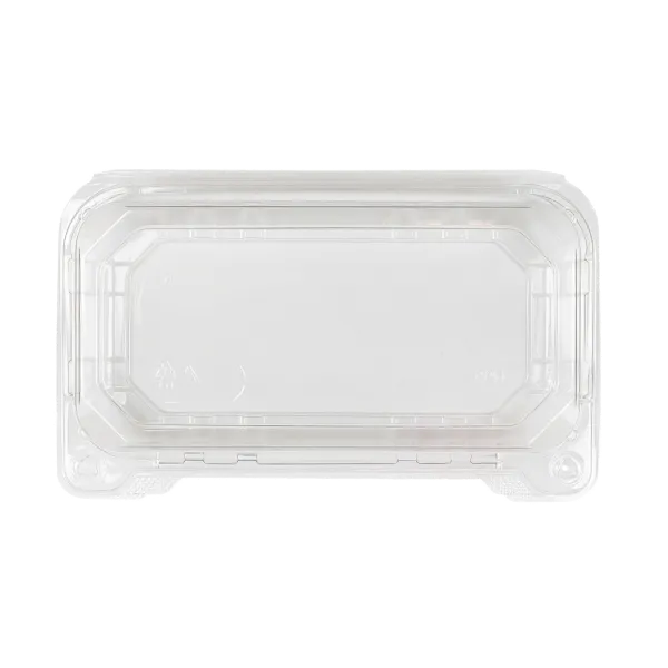 Karat 9" x 5" PET Plastic Hinged Containers - 250 pcs