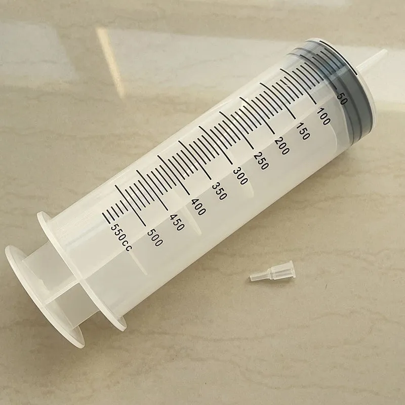 Large Sterile Sealed Syringe Pack 100550ml  Ideal for Pet Feeding