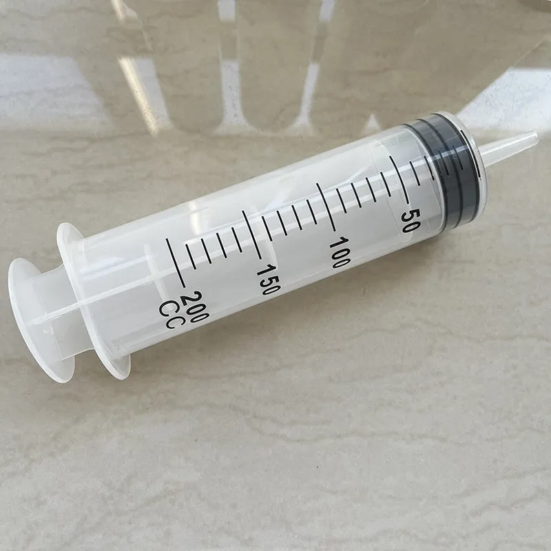 Large Sterile Sealed Syringe Pack 100550ml  Ideal for Pet Feeding