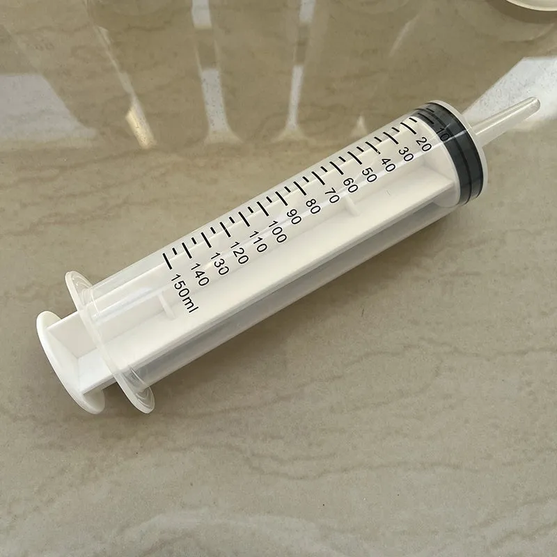 Large Sterile Sealed Syringe Pack 100550ml  Ideal for Pet Feeding