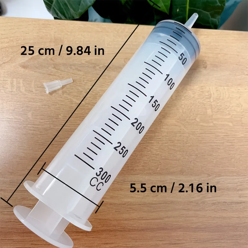 Large Sterile Sealed Syringe Pack 100550ml  Ideal for Pet Feeding