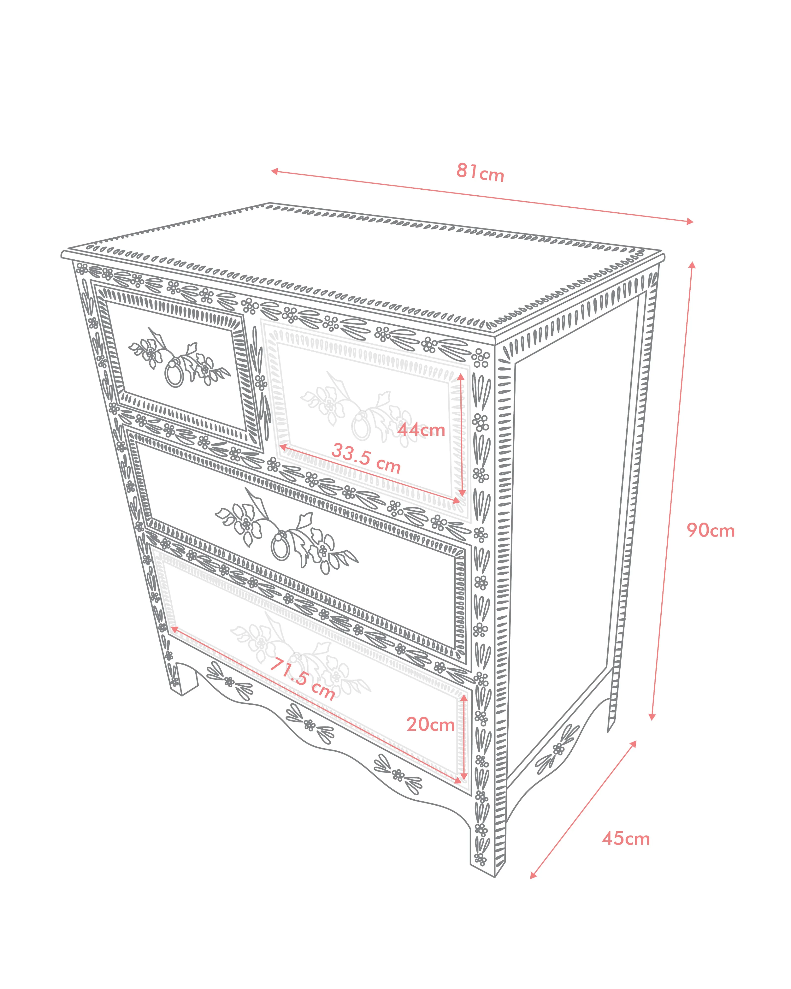 Malibu Chest Of Drawer