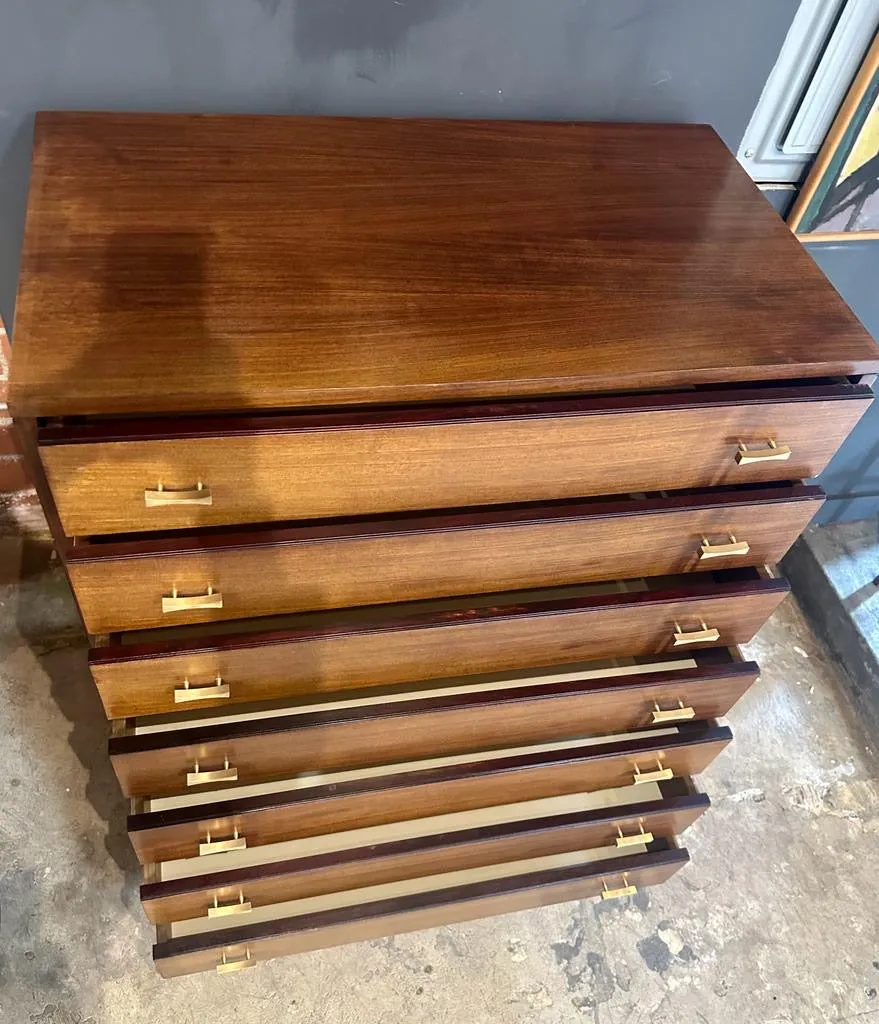 Mid Century Italian Chest Of Drawers 1960s