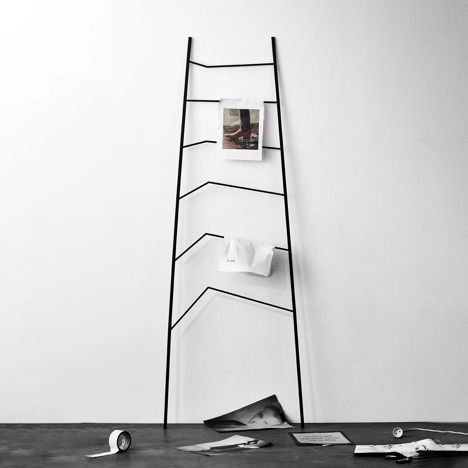 northern | nook ladder rack | black