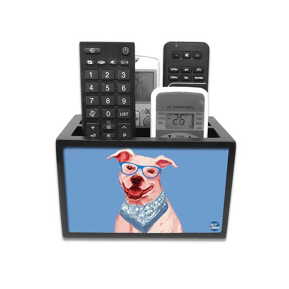 Organizer For TV AC Remotes -Lap Dog