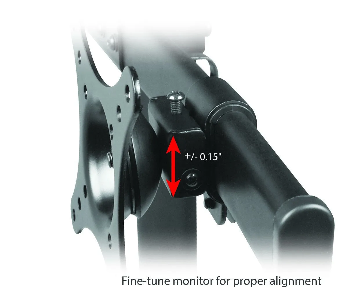 Premium Dual Monitor Stand -  Freestanding (2MS-FHW)