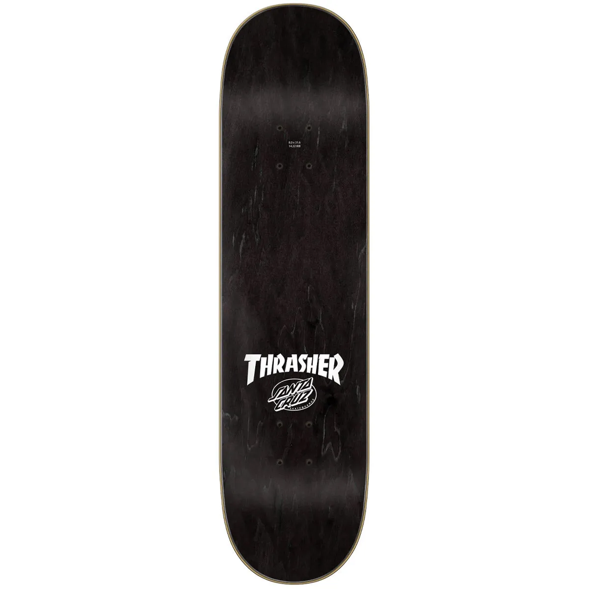 Santa Cruz - Thrasher Screaming Flame Logo 8.0 Skateboard Deck