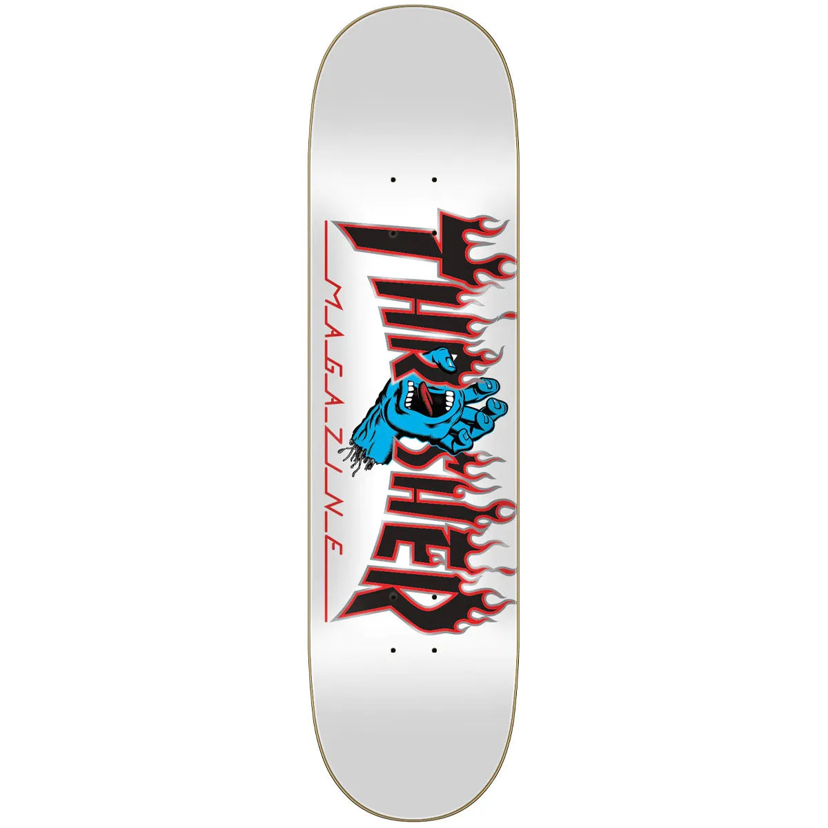 Santa Cruz - Thrasher Screaming Flame Logo 8.0 Skateboard Deck