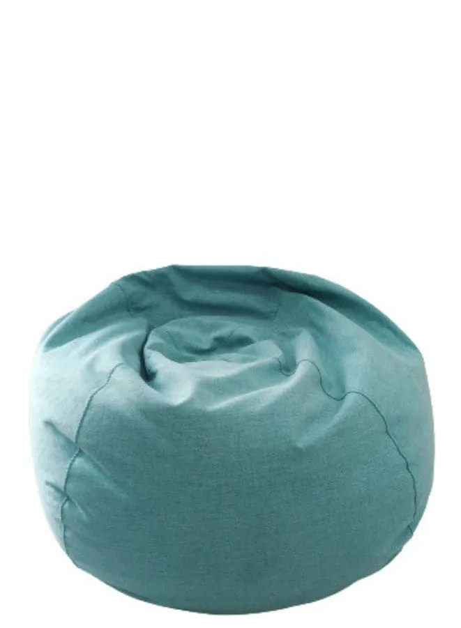 Solid Multi-Purpose Bean Bag With Polystyrene Filling, Large, Green