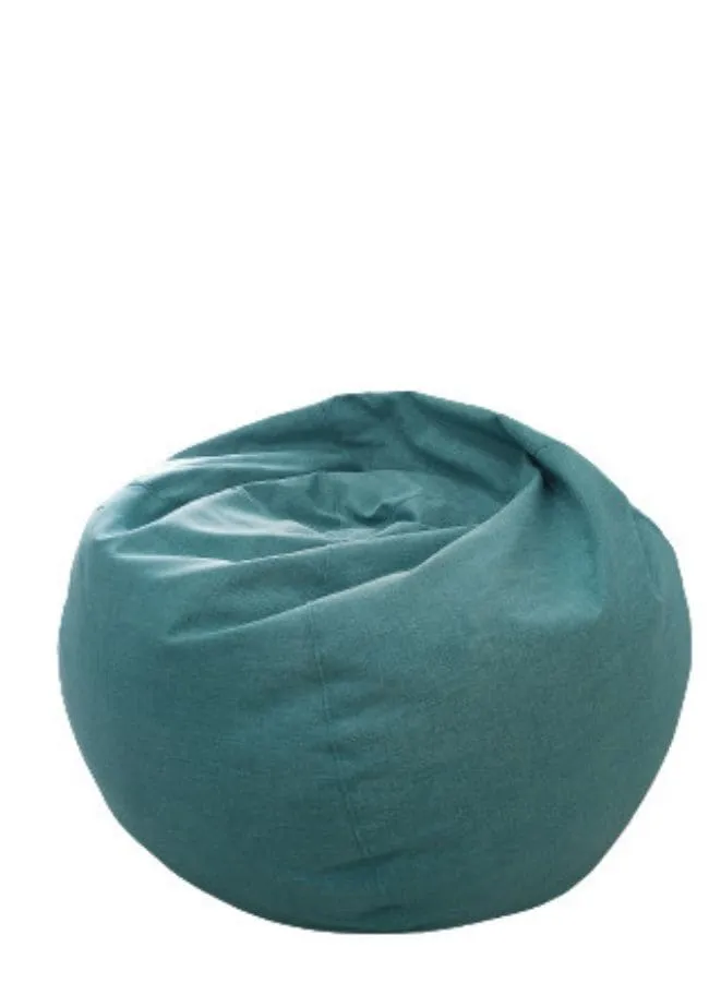 Solid Multi-Purpose Bean Bag With Polystyrene Filling, Large, Green